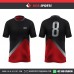 DARK GREY SIXER STARS   SOCCER JERSEYS